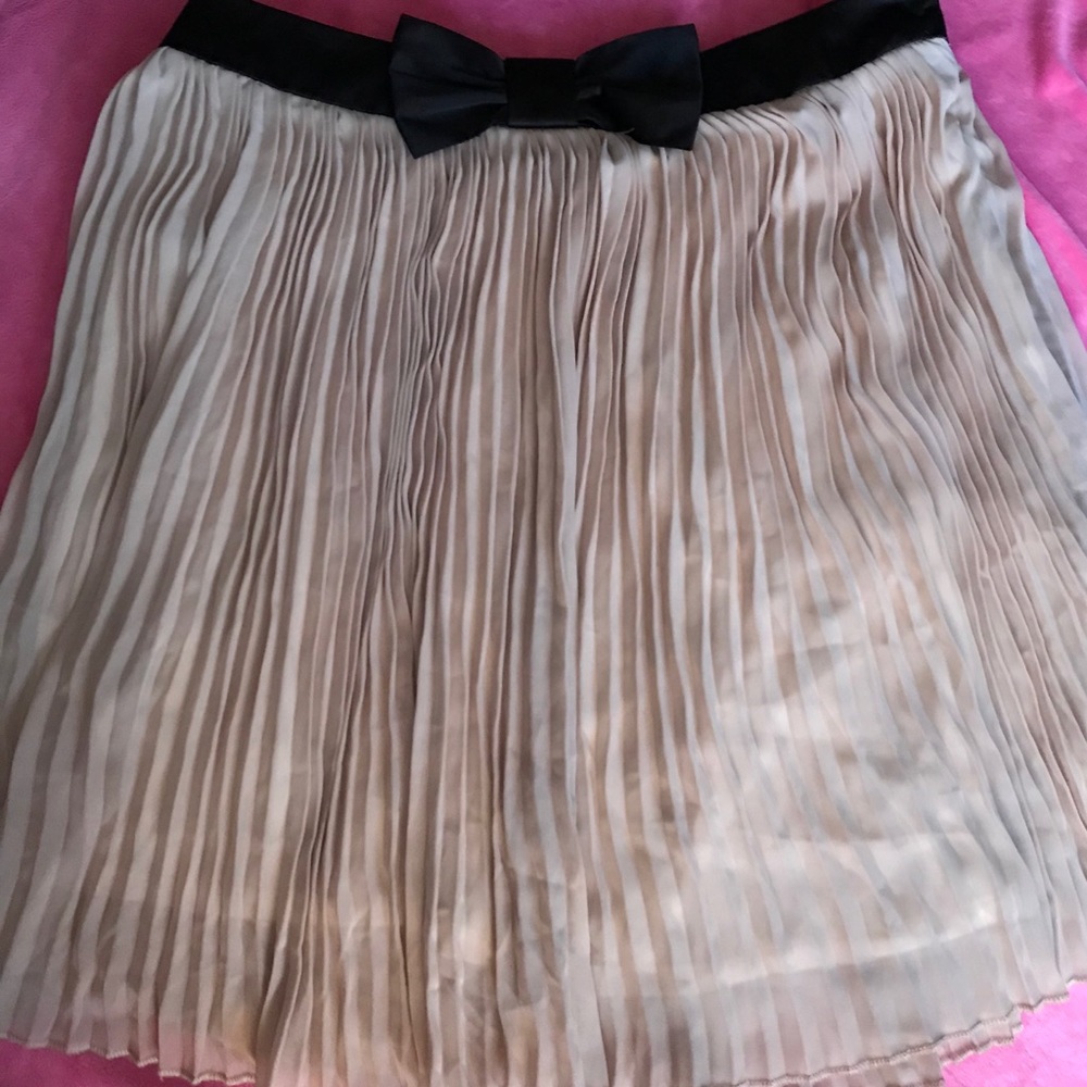 🎀Forever 21 Pleated Aline Skirt L